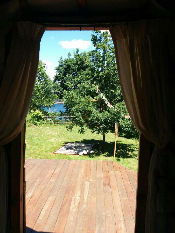 Star Gazing Luxury Yurt With River Views, Off Grid Eco Living Vale do Barco Ngoại thất bức ảnh